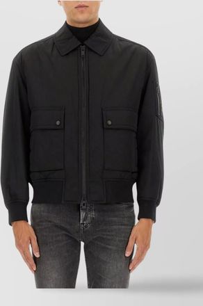 HUGO BOSS utility jacket with flap pockets and cuffs