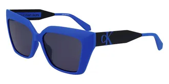 Calvin Klein Jeans CKJ22639S 400 Womens Sunglasses Blue Size 55