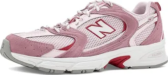 New Balance Classics 530 Athletic Shoes Rosewood/Pink Salt : US Mens 11 - Womens 12.5 D - Medium, Textile