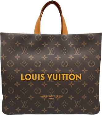 Louis Vuitton Brown Monogram Monogram Shoulder Bag Tote Bag (Pre-Owned)