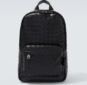 Bottega Veneta Intrecciato leather backpack