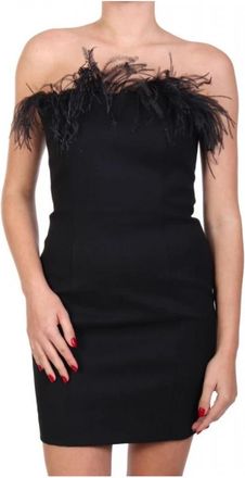 Marella Short Dress - Dames - Korte kleedjes - Zwart - M - Kleedjes