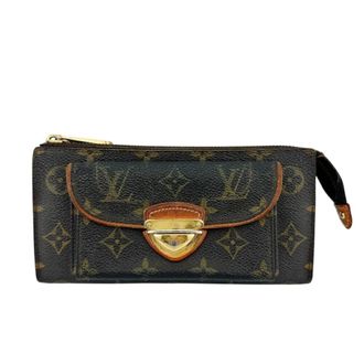 Louis Vuitton Brown Leather Coin Purse/Coin Case (Pre-Owned)