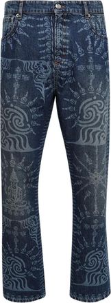 Bluemarble all-over-print jeans