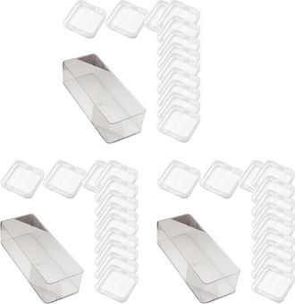 OEM Caja Organizadora De Pulseras De Acr&iacute;lico De Gran Capacidad (3 Unidades), Pr&aacute;ctico Estuche Para Exhibir Joyas Para Amantes De La Joyer&iacute;a