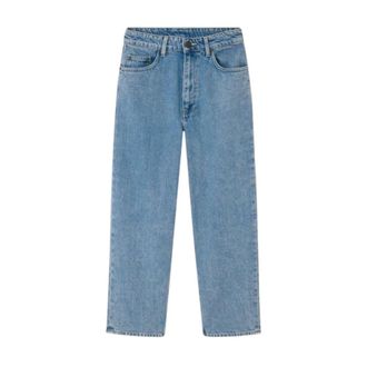 American Vintage American Vintage, Straight Jeans, male, Blue, Size: W28 Joybird Cropped Straight-Leg Jeans