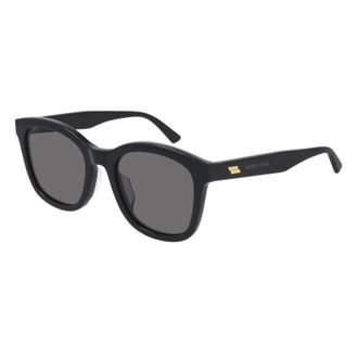 Bottega Veneta Square Full Rim Sunglasses - Black