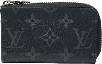 Louis Vuitton Black Monogram Eclipse Monogram Eclipse Pouch (Pre-Owned)