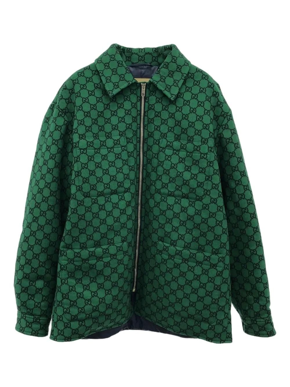 Gg Canvas Bomber Gucci Uomo Giubbotti Gucci In Cotone Marrone