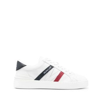 Moncler Sneakers, female, White, Size: 8 1/2 US Monaco M Sneakers