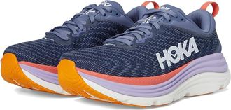 Hoka One One Gaviota 5 Womens Shoes Anchor/Grapefruit : 8.5 B - Medium, Textile