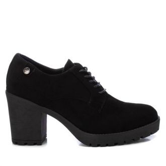 Xti Womens Lace Closure Shoes In Black