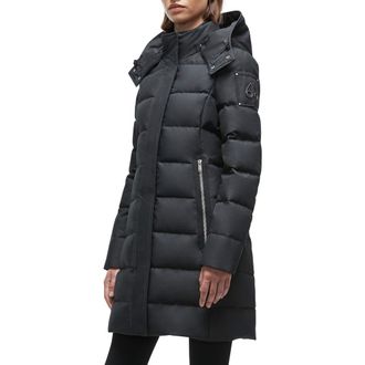 Moose Knuckles Berland Down Parka in Black at Nordstrom, Size Large