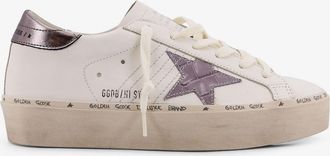 Golden Goose Sneakers Hi Star in pelle con logo laterale - GOLDEN GOOSE DELUXE BRAND - gender_Woman