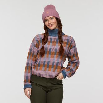 Cotopaxi Libre Boxy Sweater - Womens in Fjord Stripes at Nordstrom, Size X-Large