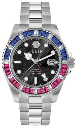 Philipp Plein PWPZA0124 GMT-I Challenger Baguettes horloge