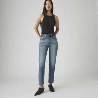 Levi's 501 Crop Jeans - Womens - 23X26 - Blue