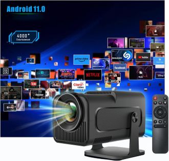 No Brand Miniproyector Port&aacute;til Para Android, Actualizaci&oacute;n De 2026, Compatible Con 8k Y 1080p, Enfoque Autom&aacute;tico, Proyector Port&aacute;til Con Wi-fi 6 Y Bluetooth 