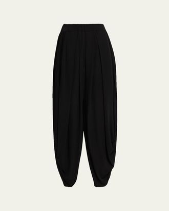 Michael Kors Pleated Jersey Balloon Pants