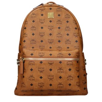 MCM Mcm Uominis Portafogli e pochette in pelle marrone/cognac
