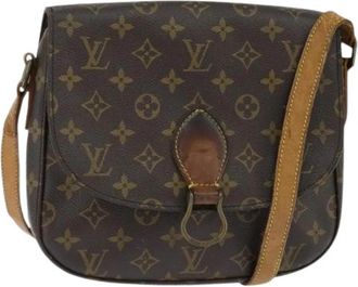 Louis Vuitton Pre-owned Vintage Cross Body Bag - Dames - Vintage Schoudertas - Bruin - ONE Size - Vintage