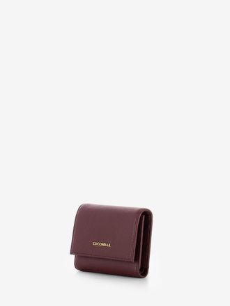 Coccinelle Portafoglio grained leather ribes