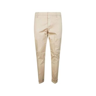 Dondup Chinos, male, Beige, Size: W35 Lievito Chinos