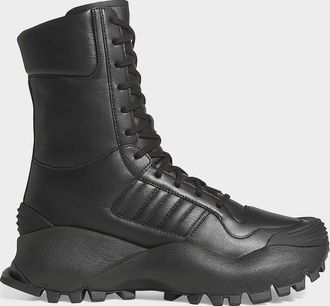 adidas x Willy Chavarria Mens Forum Leather Mid Boots