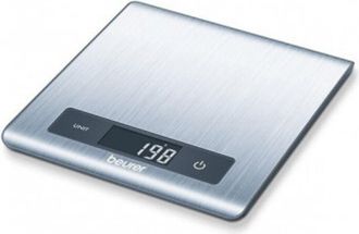 Beurer Balanza De Cocina Hasta 5 Kg Acero Inoxidable Ks 51