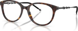 Diesel 52mm Oval optical glasses in Tortoise at Nordstrom