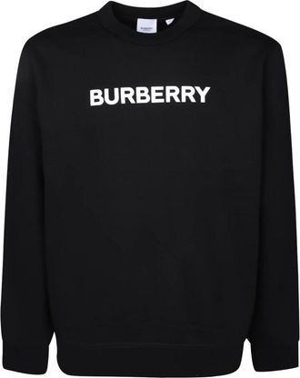 Burberry A1189 Sweatshirt - Heren - Sweatshirts - Zwart - XL - Katoen - Hoodies & sweatvesten