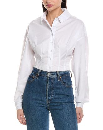 WeWoreWhat Weworewhat Button Shirt