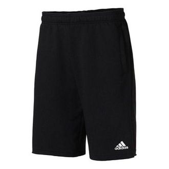 adidas Mens adidas Sports Running Knit Black Shorts BK7461