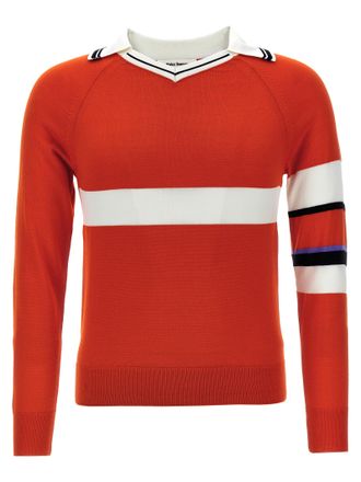 Wales Bonner Multicolor Wool Mens Cardigan