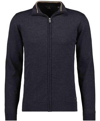 Ragman Strickfleecejacke RAGMAN, Herren, Gr. 3XL (56/58), grau (asphalt, 018), 100% Wolle, Jacken Strickfleecejacke