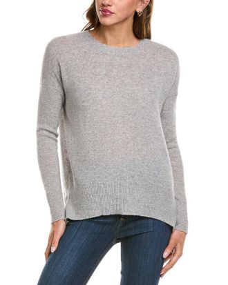 Alberta Ferretti Philosophy Oversized Crewneck Cashmere Sweater