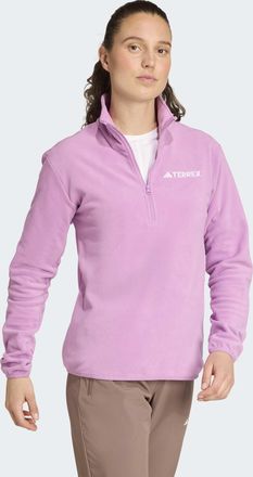 ADIDAS TERREX Sweatshirt ADIDAS TERREX W MT ESS HZ FL, Damen, Gr. XXL, prepur, Obermaterial: 100% Polyester, Sweatshirts Sweatshirt