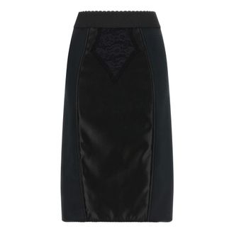 Dolce & Gabbana Mujer, Faldas, Negro, Talla: S