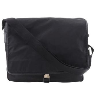 Prada unisex, Pre-owned, Zwart, Maat: ONE Size Nylon