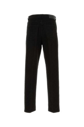 Ferragamo Organic Cotton Trousers - Black