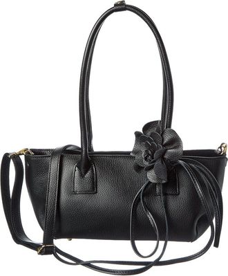Persaman New York Genevieve Leather Shoulder Bag