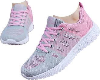 Generic Running Shoes Womens Trainers Walking Shoes Athletic Sneakers Ladies Breathable Mesh Sport Sneakers Lightweight Non Slip Tennis Trainers Outdoor Worko