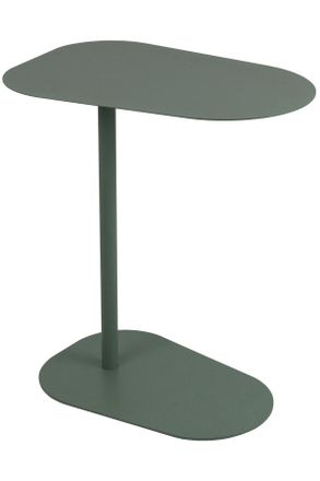 Novel Beistelltisch, Gr&uuml;n, Metall, Freiform, Bodenplatte, 38x60x53 cm, Wohnzimmer, Wohnzimmertische, Beistelltische, Beistelltische Metall