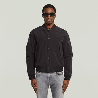 G-Star Varsity Leather Jack - Zwart - Heren