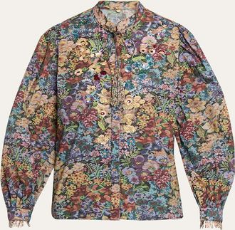 Kobi Halperin Clara Floral Blouse