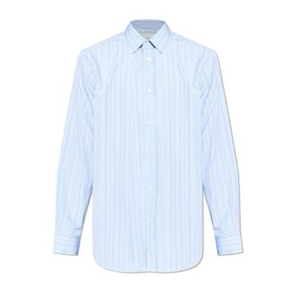 Paul Smith Formal Shirts, male, Blue, Size: 2XL Striped Pattern Shirt