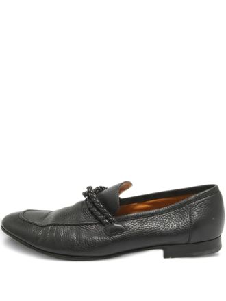 Gucci leather loafers - men - Calf Leather/Calf Leather/Calf Leather - 42 - Black