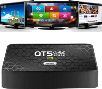 Trade Shop Trade Shop - Smart Tv Box Qt5 Wifi Hdmi Support 5g 4k Resoluci&oacute;n Bluetooth Wifi