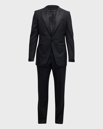 Tom Ford Men & apos;s Peak-Lapel Wool Tuxedo