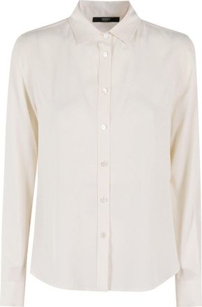 Seventy Long-sleeved Curved Hem Shirt